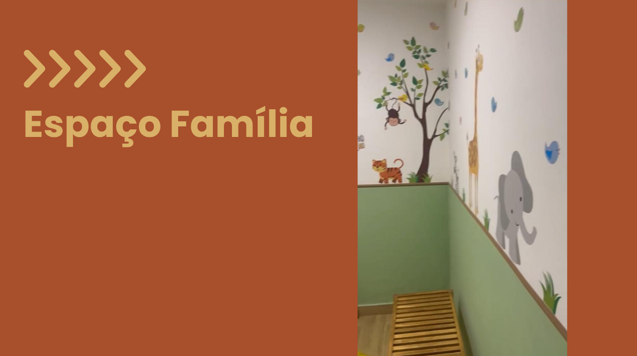 Espaço família com comodidades